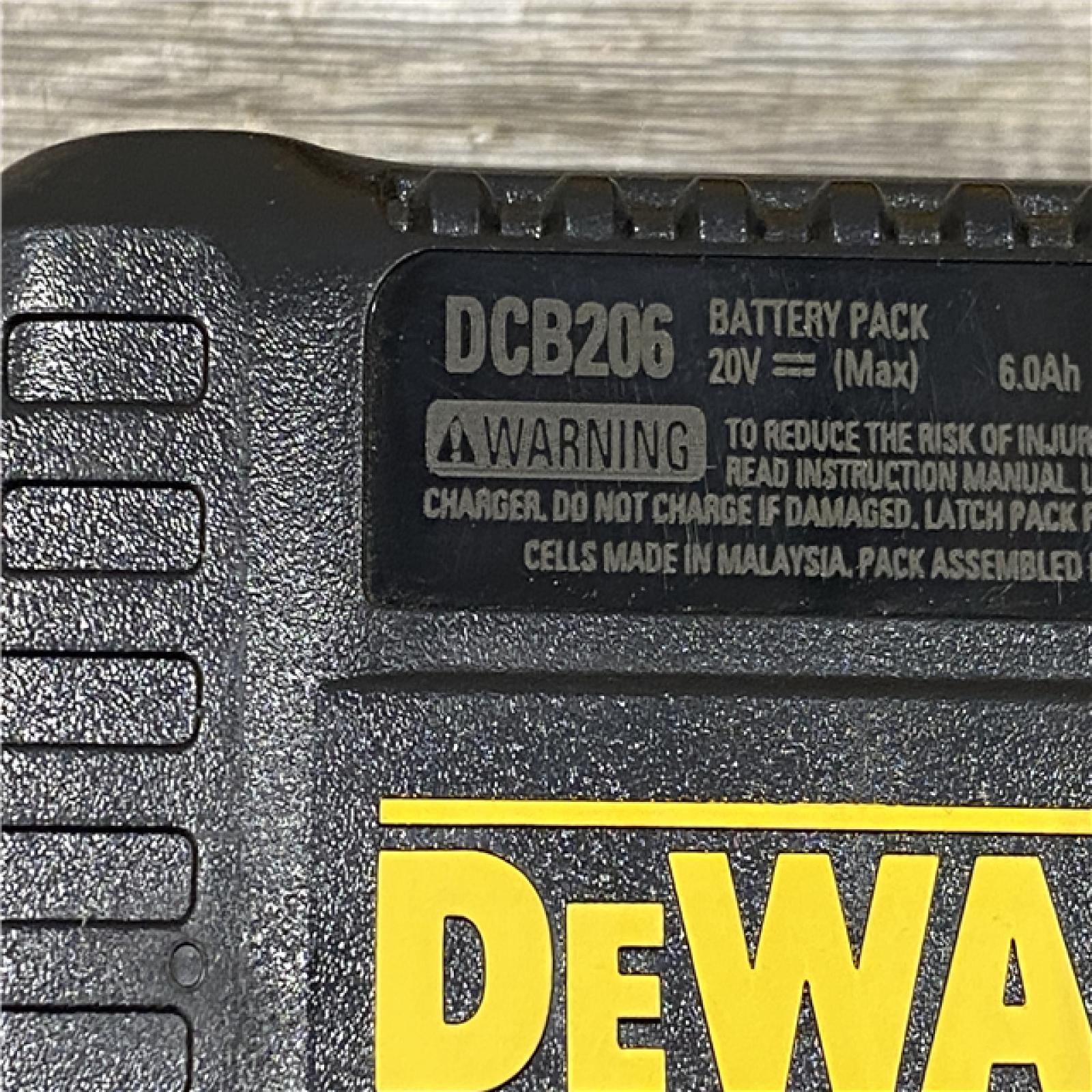 AS-IS DEWALT 20V MAX Lithium-Ion 6.0Ah Battery (2-Pack)