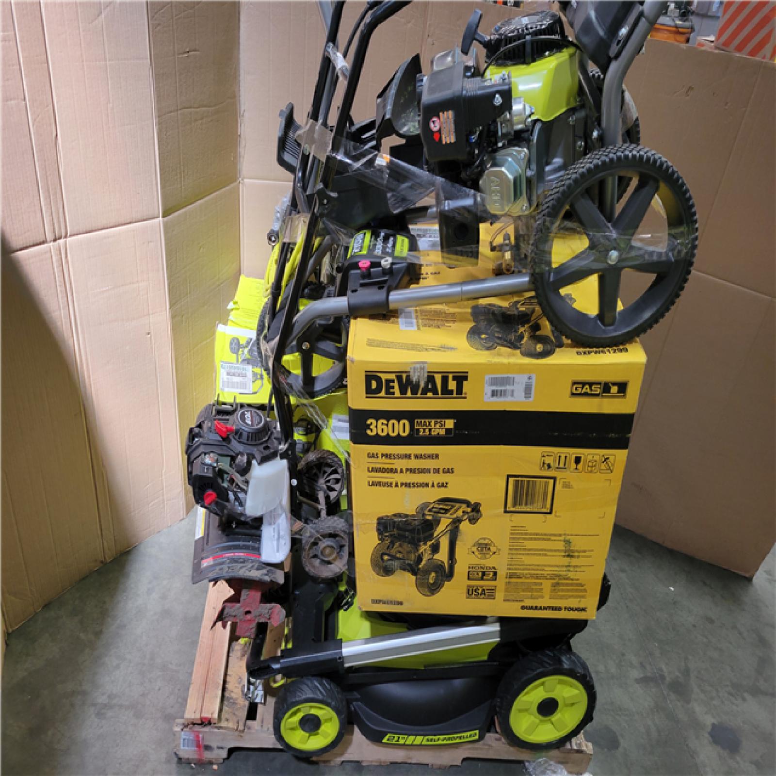CALIFORNIA AS-IS OUTDOOR POWER EQUIPMENT