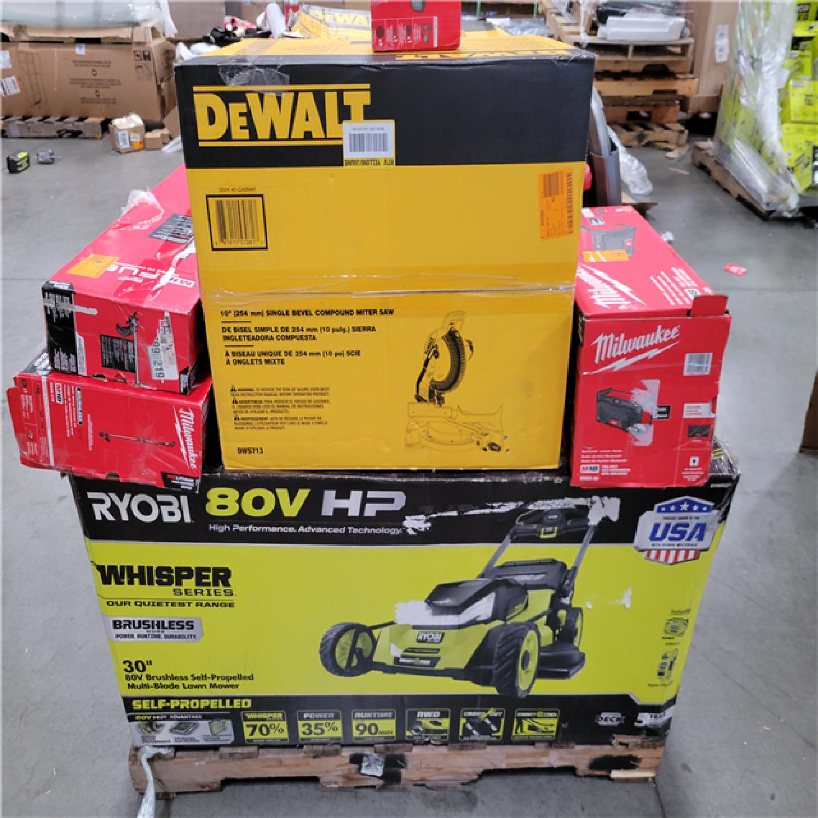 CALIFORNIA AS-IS TOOL PALLET