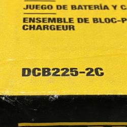 NEW - DEWALT 20V MAX Lithium-Ion Battery Kit with 5.0Ah and 2.0Ah Battery and Charger