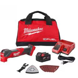 NEW! Milwaukee FUEL 18V Lithium-Ion Cordless Brushless Oscillating Multi-Tool Kit
