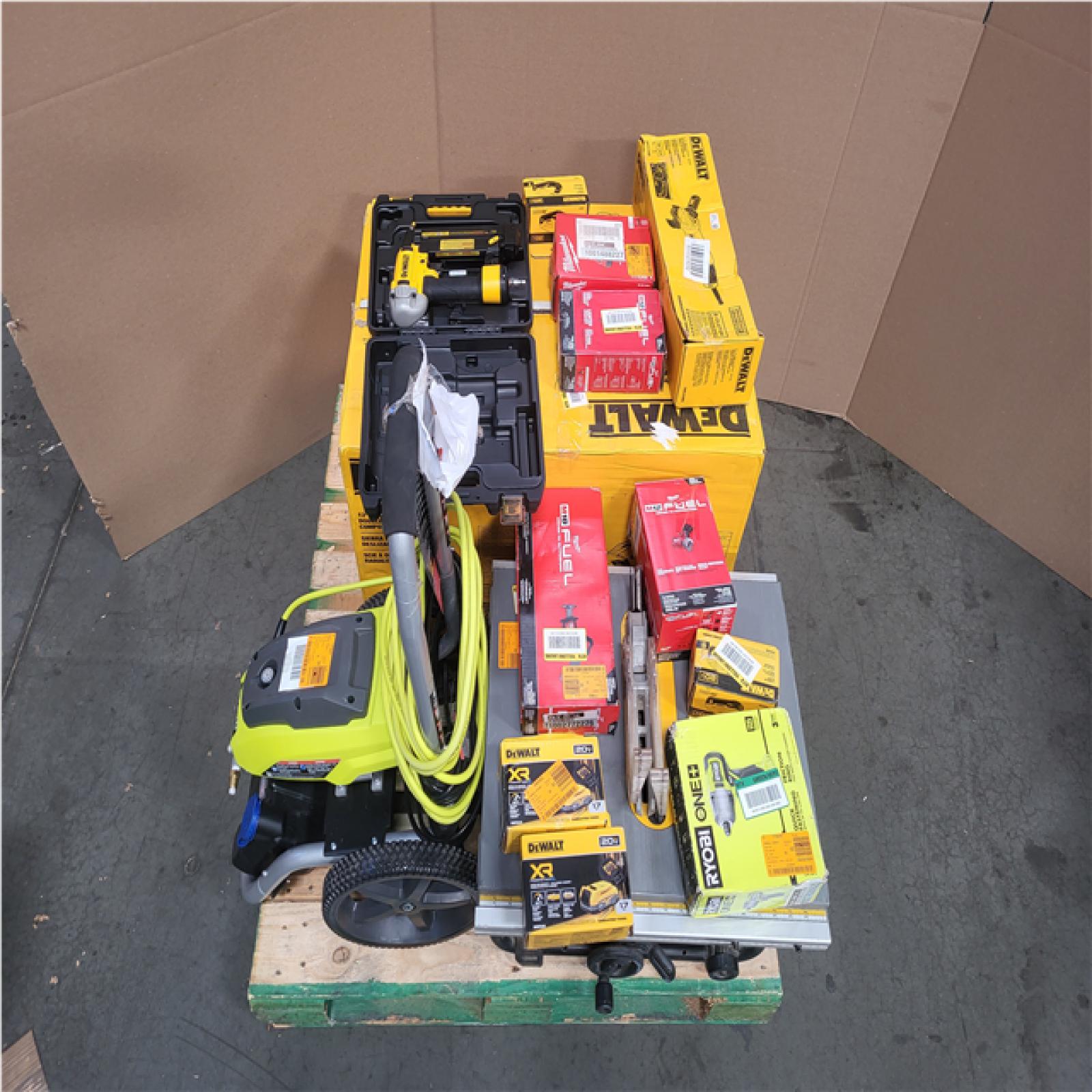 CALIFORNIA AS-IS TOOL PALLET