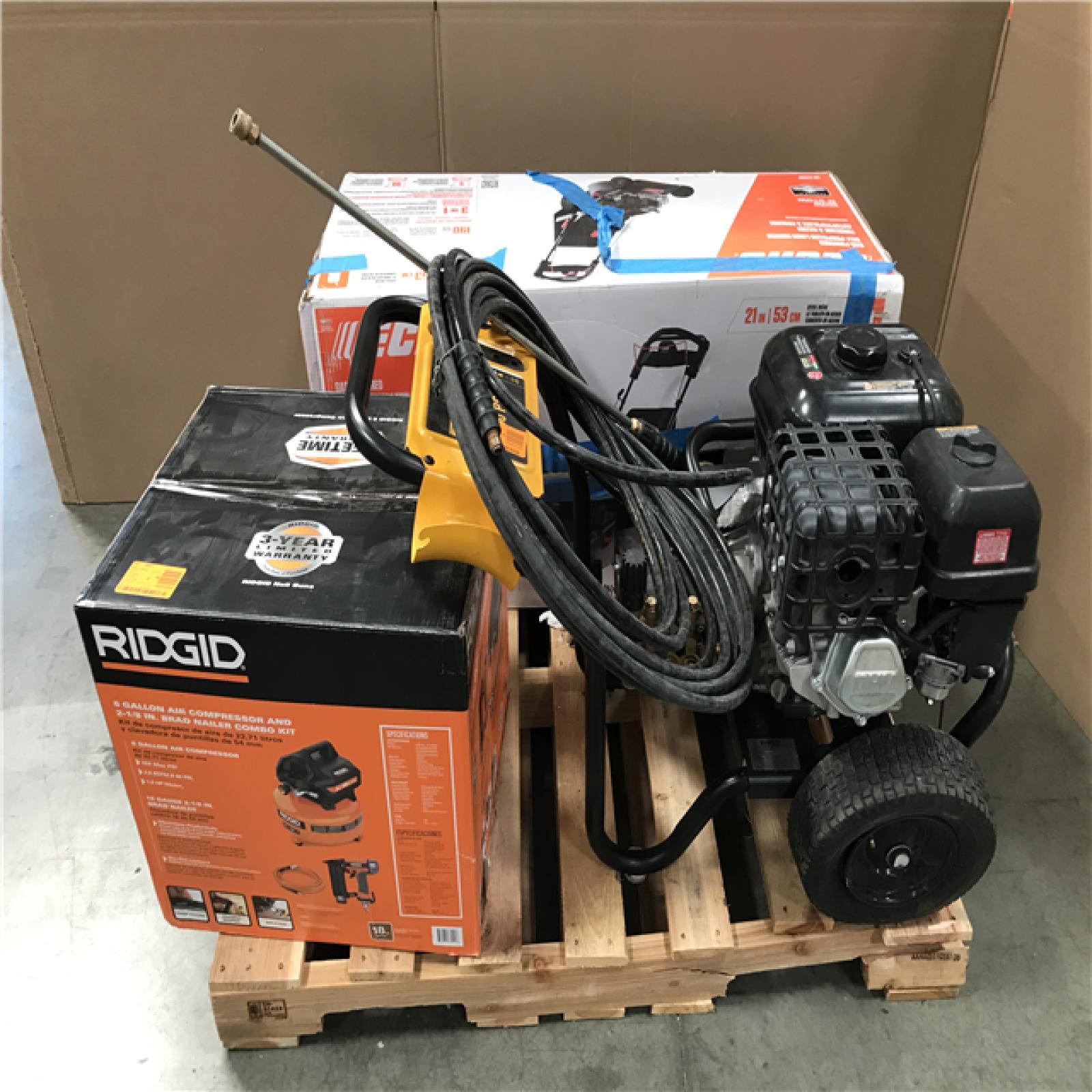 CALIFORNIA AS-IS OUTDOOR POWER EQUIPMENT