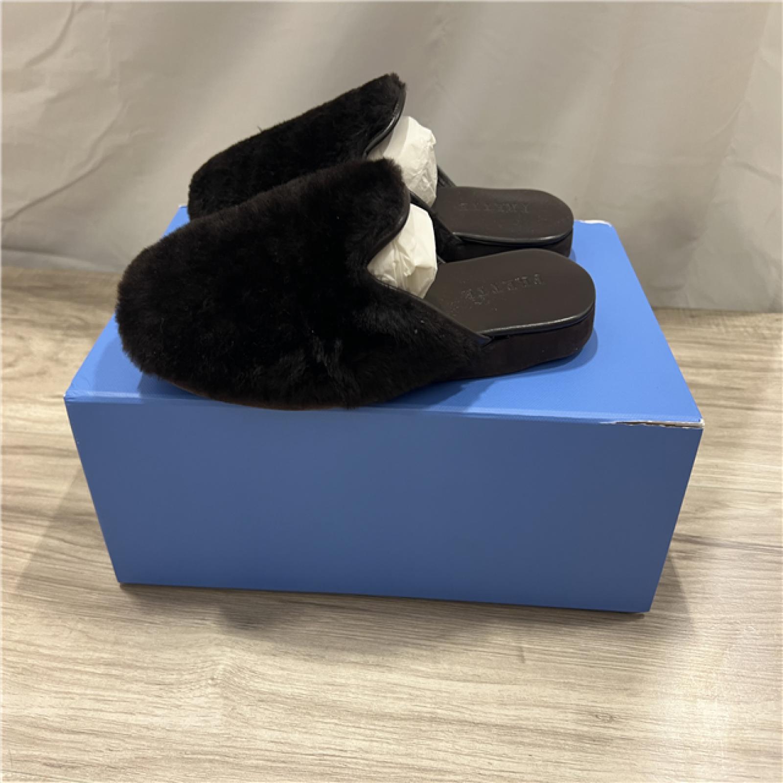 FRETTE 1860 Shearling Slippers - Brown - SZ 37
