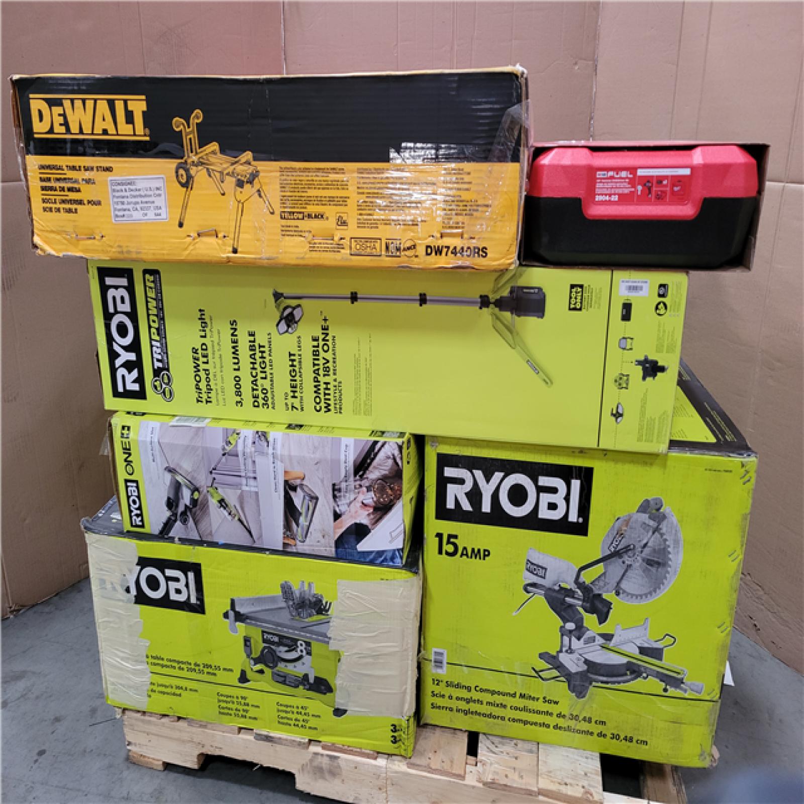 CALIFORNIA AS-IS TOOL PALLET