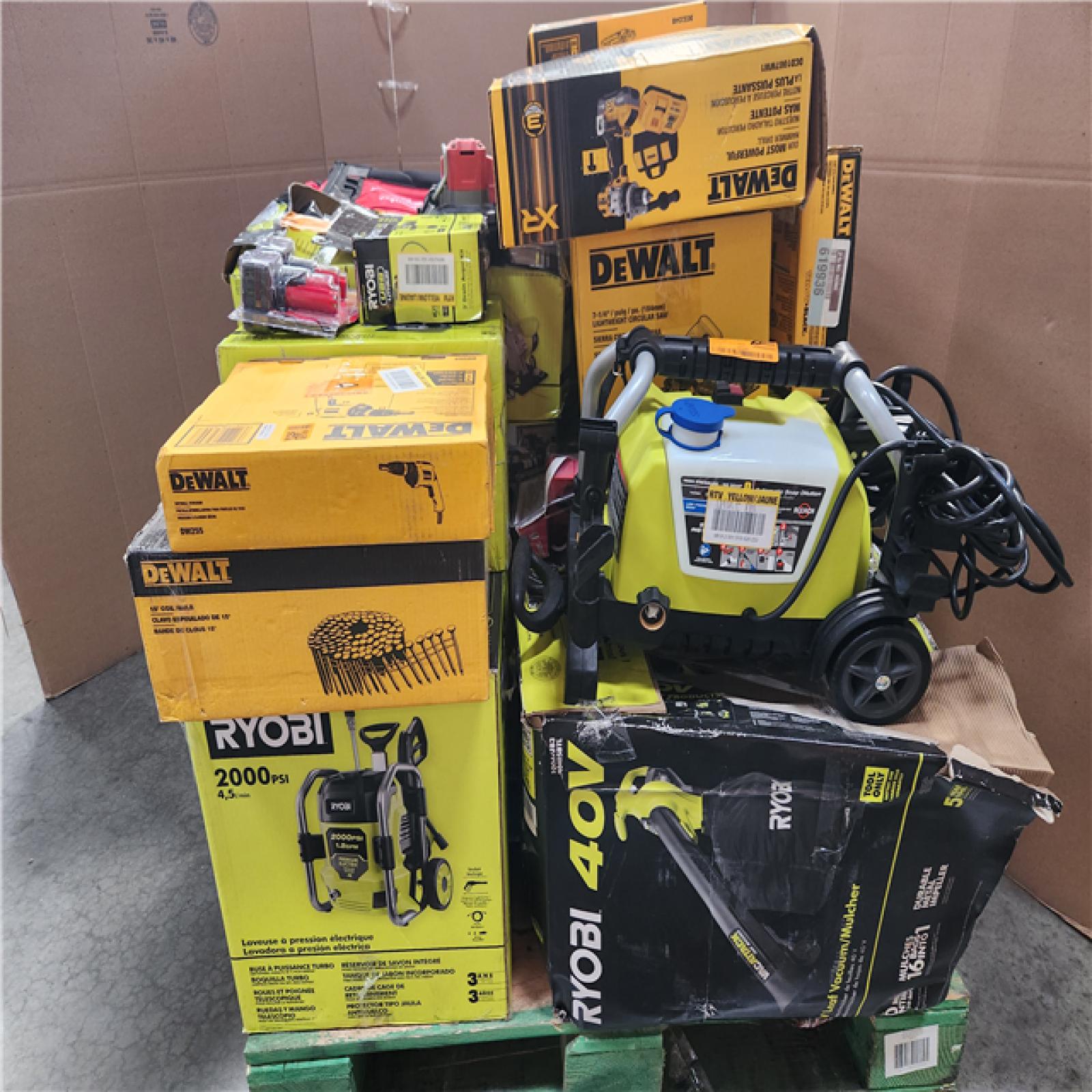 CALIFORNIA AS-IS TOOL PALLET