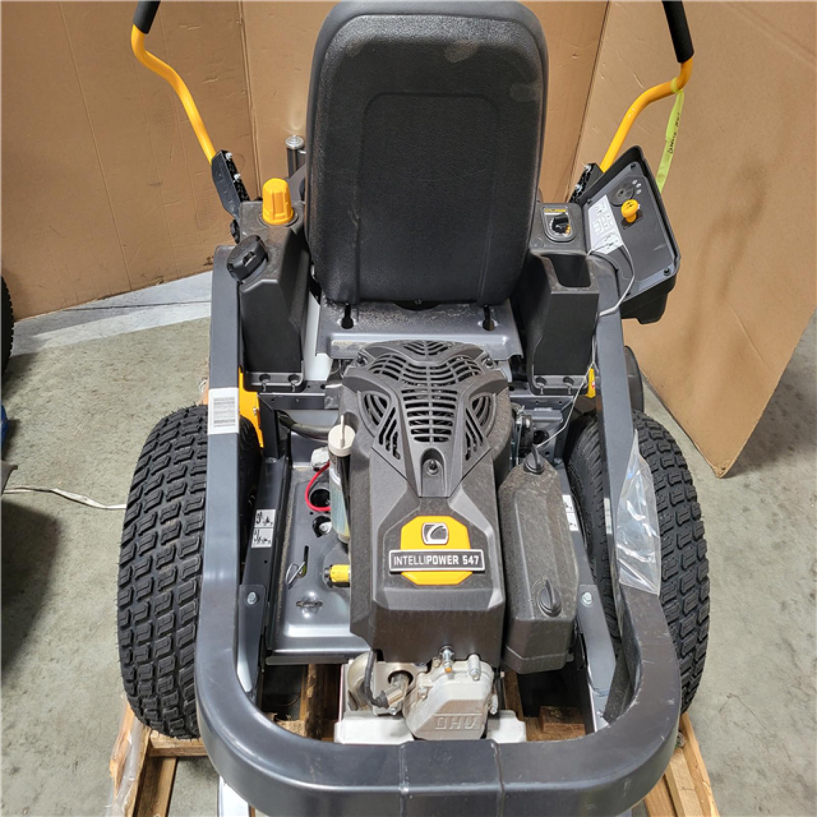 CALIFORNIA AS-IS CUB CADET ZT1 42IP SITDOWN LAWNMOWER
