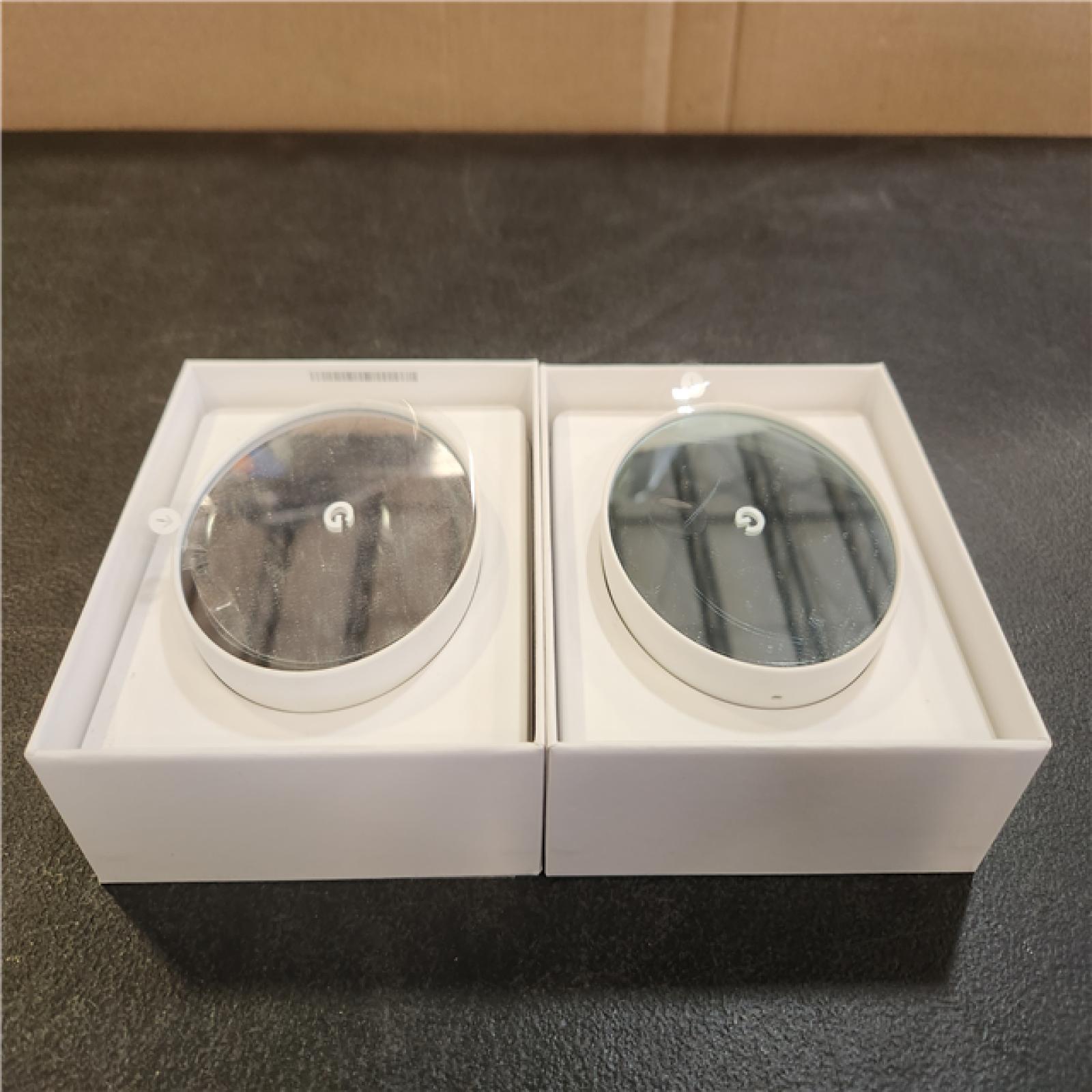 Phoenix AS-IS Google Nest Thermostat - Smart Programmable Wi-Fi Thermostat - (2-Pack)