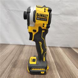 AS-IS- DeWalt 20V Max Cordless Brushless 3 Speed 1/4 in Impact Driver (Tool Only )
