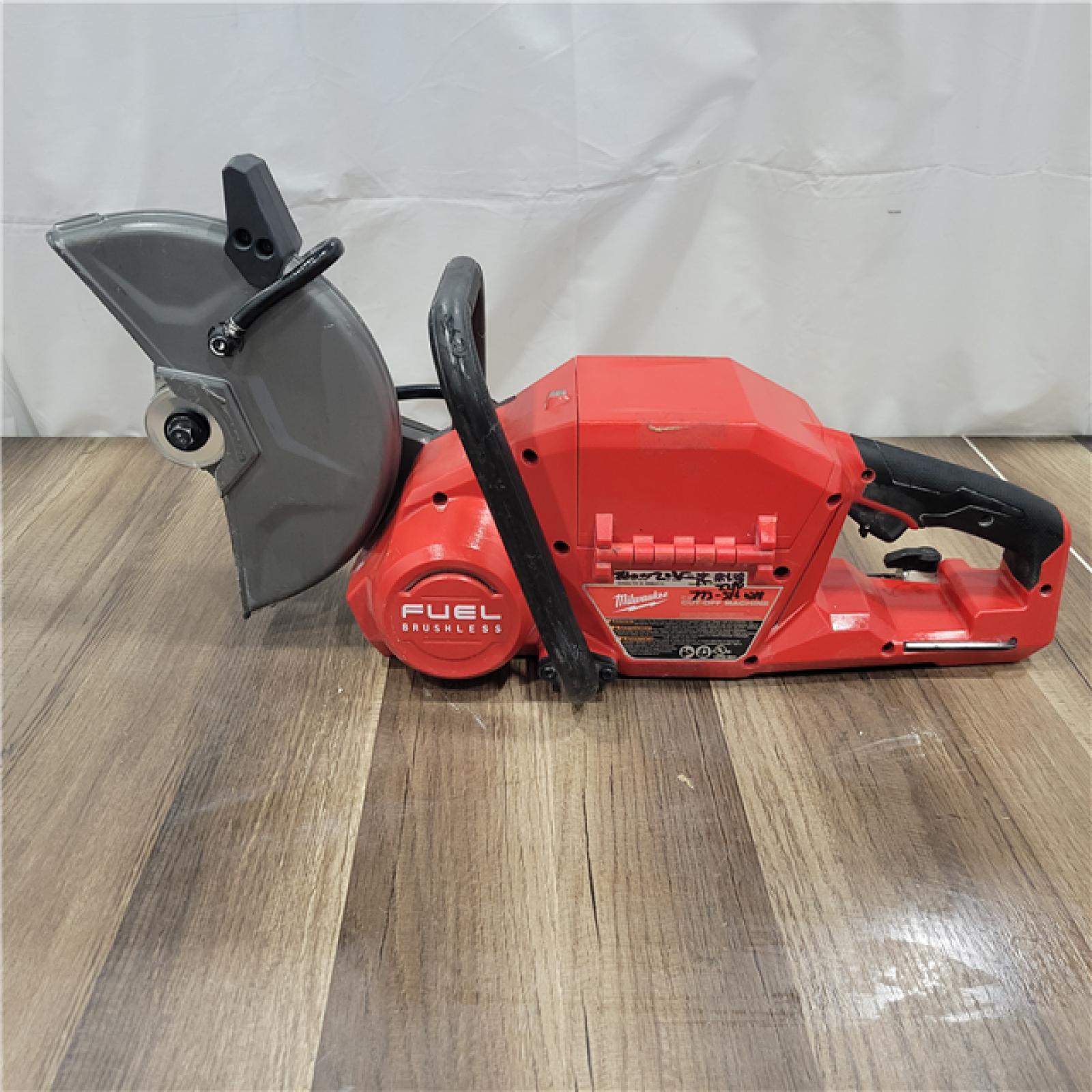 AS-IS Milwaukee 2786-20 M18 FUEL Lithium-Ion 9 in. Cut-Off Saw W/ ONE-KEY (Tool Only)