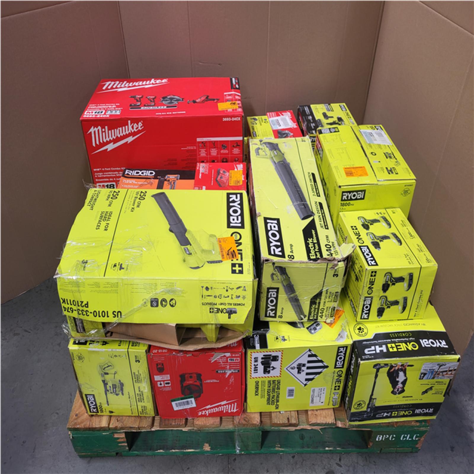 CALIFORNIA AS-IS TOOL PALLET