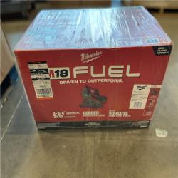 New! - Milwaukee M18 FUEL 18V 10 in. Lithium-Ion Brushless Cordless Dual Bevel Sliding Compound Miter Saw Kit