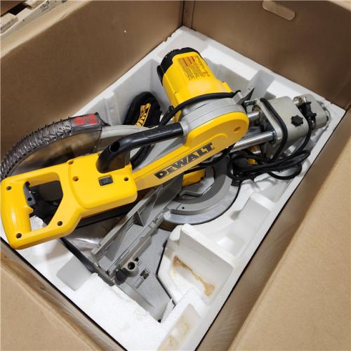 As-Is- DeWALT  12in Double Bevel Sliding Compound Miter Saw