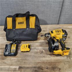 HOUSTON LOCATION - AS-IS (APPEARS LIKE NEW) DEWALT 2007898 Roofing Nailer Cordless Kit