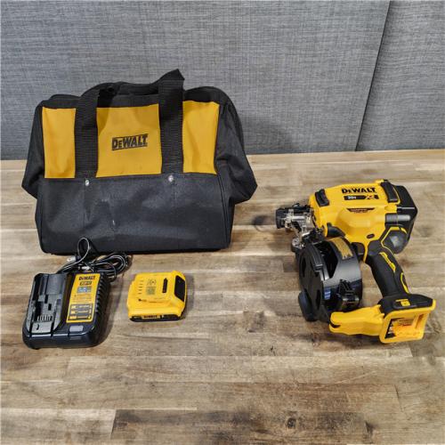 HOUSTON LOCATION - AS-IS (APPEARS LIKE NEW) DEWALT 2007898 Roofing Nailer Cordless Kit