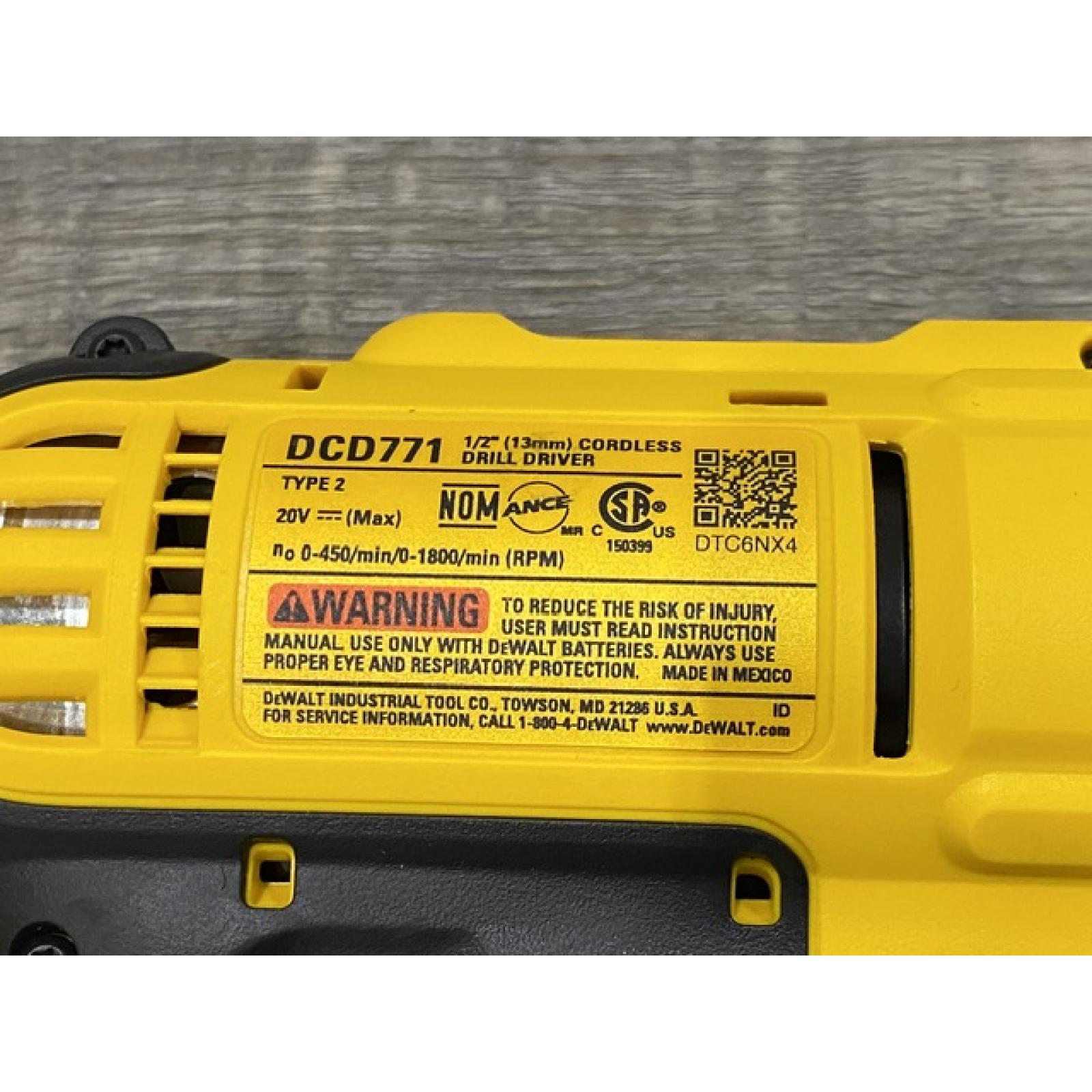 AS-IS DEWALT 20V MAX Cordless Drill/Impact 2 Tool Combo Kit