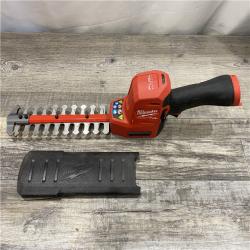 AS-IS Milwaukee FUEL 8 in. 12V Lithium-Ion Brushless Cordless Battery Hedge Trimmer (Tool-Only)