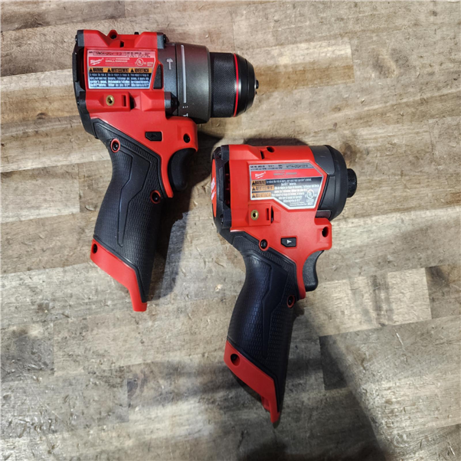 HOUSTON LOCATION - AS-IS Milwaukee 3497-22 12V Brushless Hammer Drill and Impact Driver Combo Kit