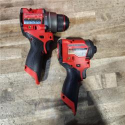 HOUSTON LOCATION - AS-IS Milwaukee 3497-22 12V Brushless Hammer Drill and Impact Driver Combo Kit