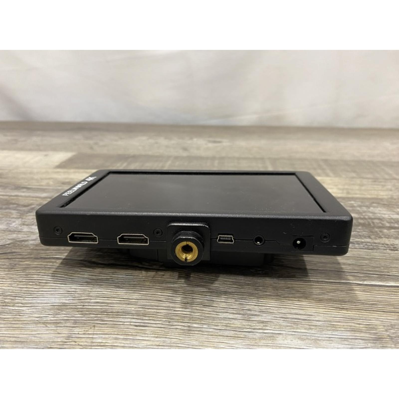 AS-IS FEELWORLD F570 5.7 inch 4K HDMI DSLR Camera Field Monitor Full HD Metal Housing