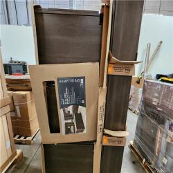 Phoenix Location Hampton Bay Shaker Assembled Kitchen Cabinets in Brindle Pallet (6 Cabinets)