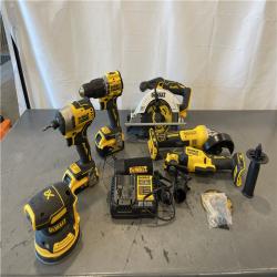 AS-IS - DEWALT 20-Volt MAX ToughSystem Lithium-Ion 6-Tool Cordless Combo Kit