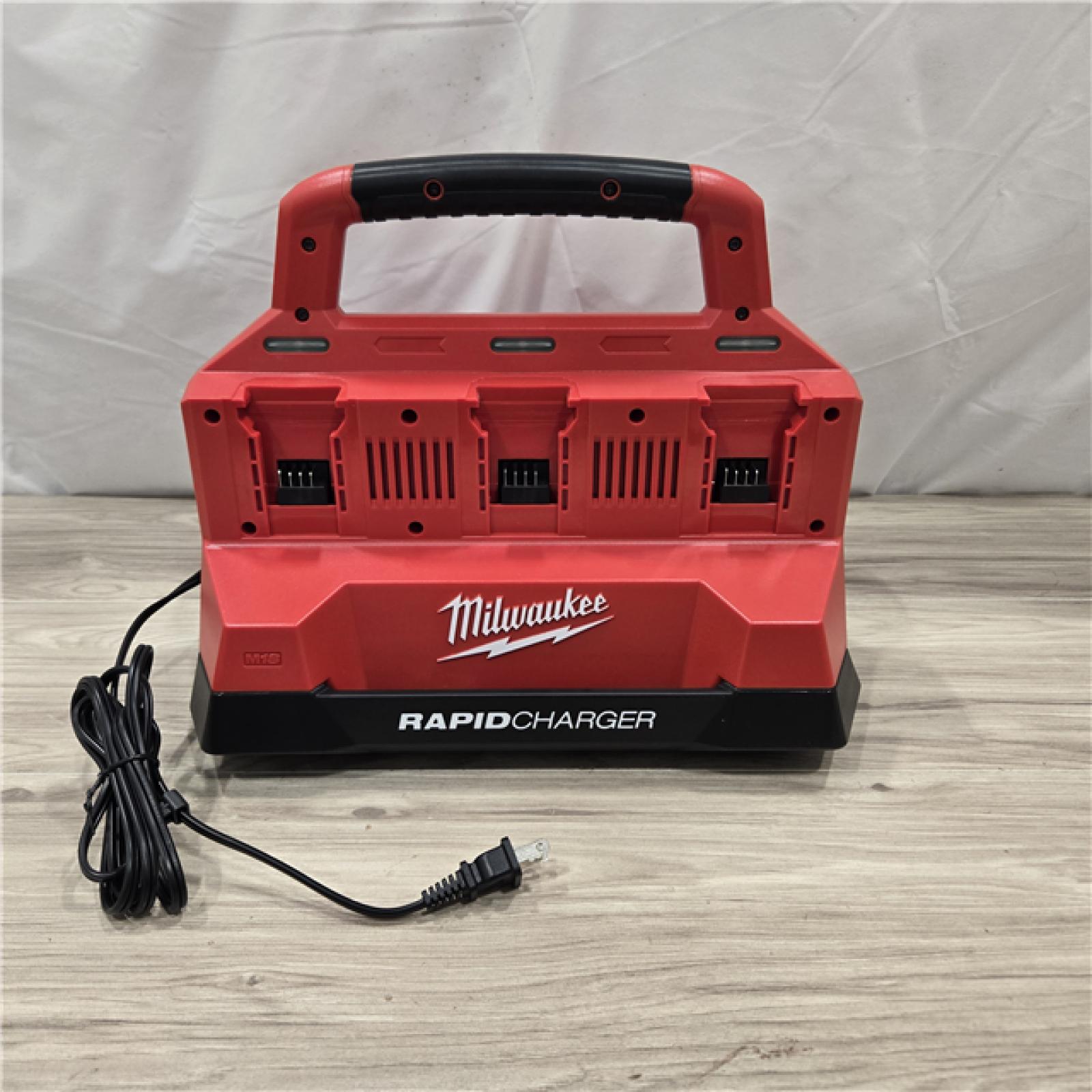 AS-IS Milwaukee M18 Packout Six Bay Rapid Charger (Tool-Only)