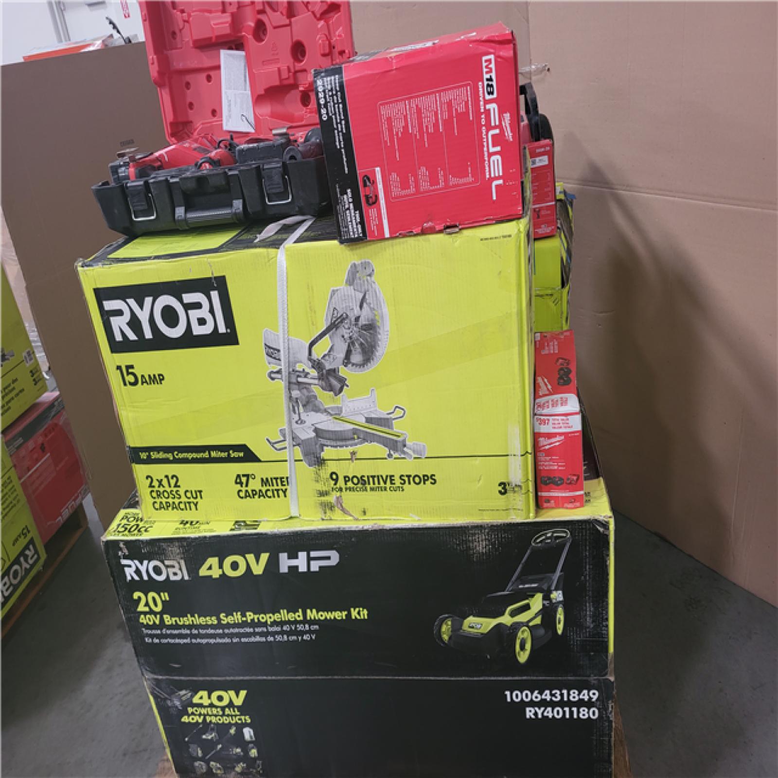 CALIFORNIA AS-IS TOOL PALLET