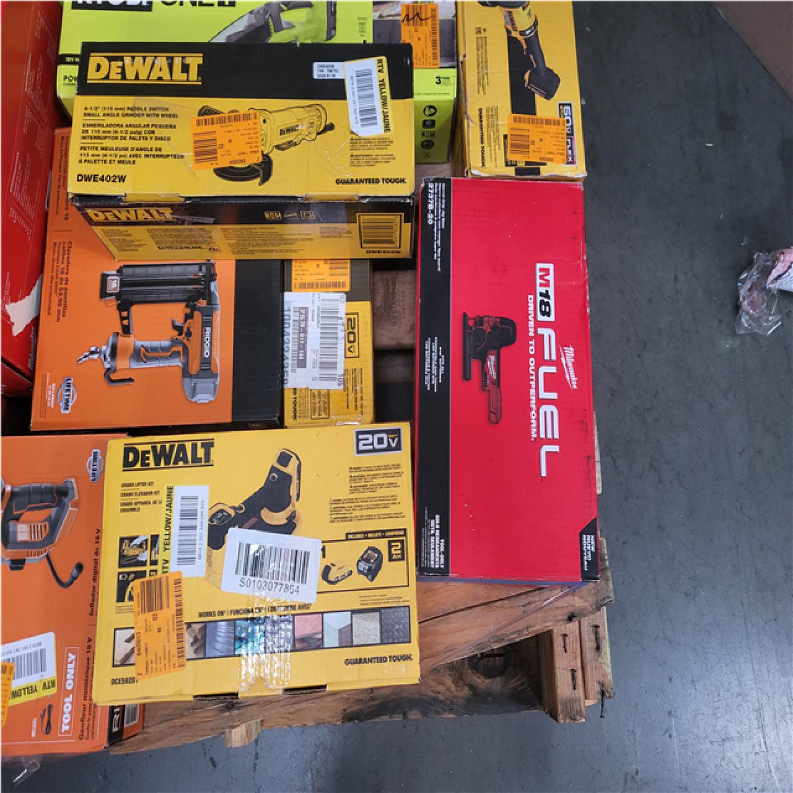 CALIFORNIA AS-IS TOOL PALLET