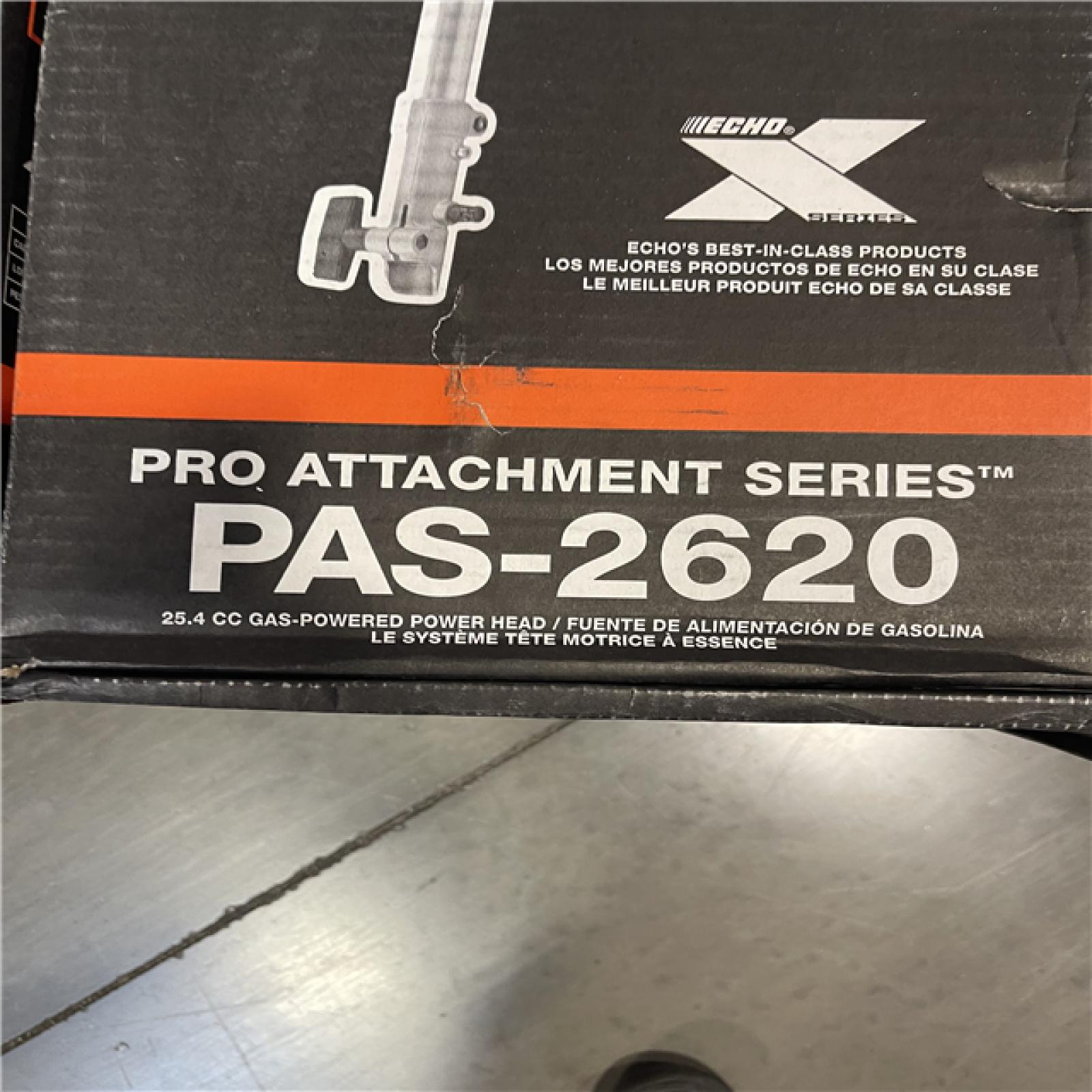 DALLAS LOCATION- NEW!- ECHO 25.4 cc Gas 2-Stroke X Series Attachment Capable Power Head (POWER HEAD ONLY  LOT OF 4)