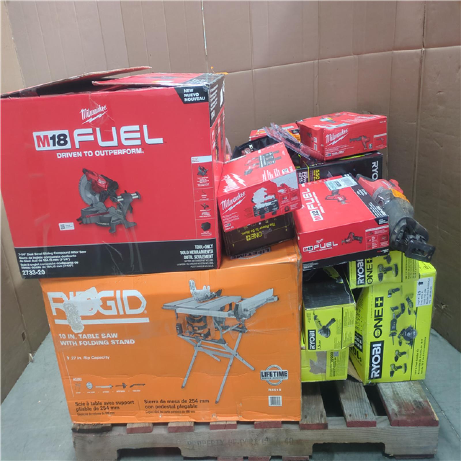 CALIFORNIA AS-IS TOOL PALLET