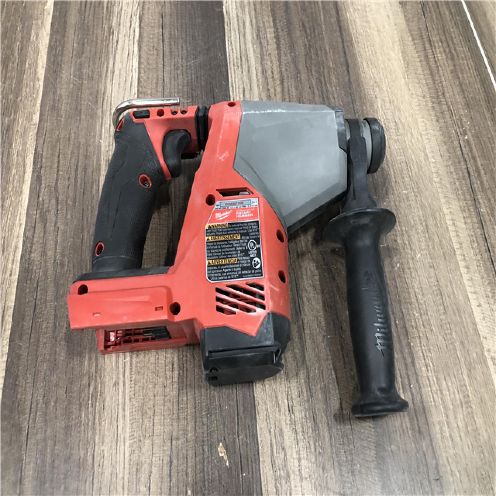 AS-IS Milwaukee  FUEL 18V Lithium-Ion Brushless Cordless 5/8 in. SDS-Plus Rotary Hammer (Tool-Only)