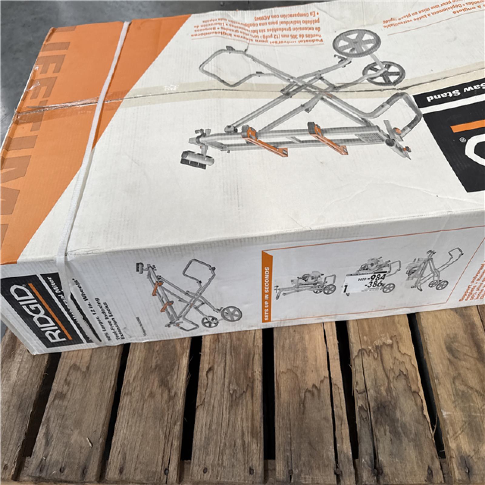 California NEW Ridgid Universal Miter Saw Stand