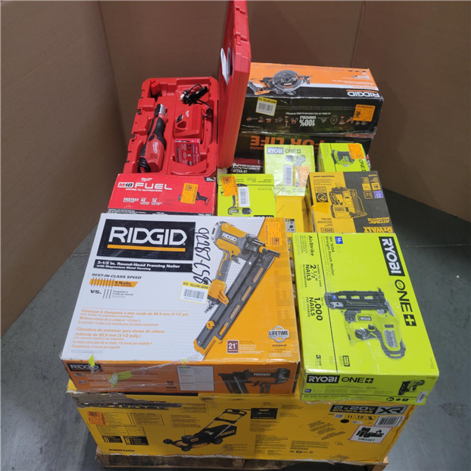 CALIFORNIA AS-IS TOOL PALLET