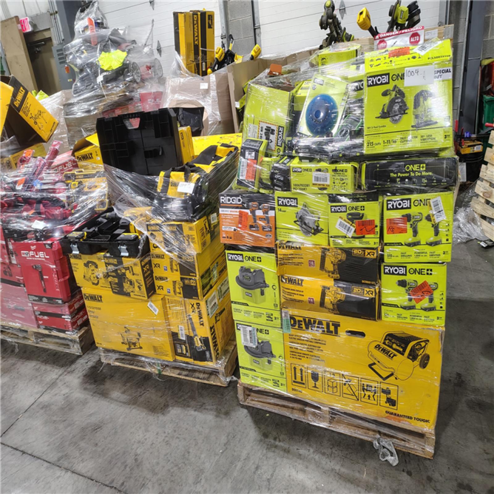 Pittston Location As-Is Power Tools Partial Truckload (10 Pallets) 1004-A