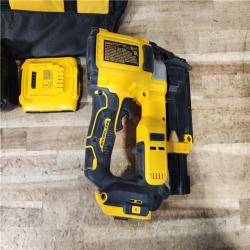 HOUSTON LOCATION - AS - IS DEWALT ATOMIC 20V MAX Lithium Ion Cordless 23 Gauge Pin Nailer Kit