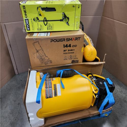 CALIFORNIA AS-IS OUTDOOR POWER EQUIPMENT