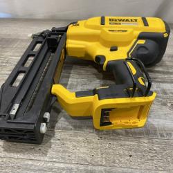 AS-IS DEWALT 20V MAX XR 16-Gauge Lithium-Ion Cordless Finish Nailer (Tool Only)
