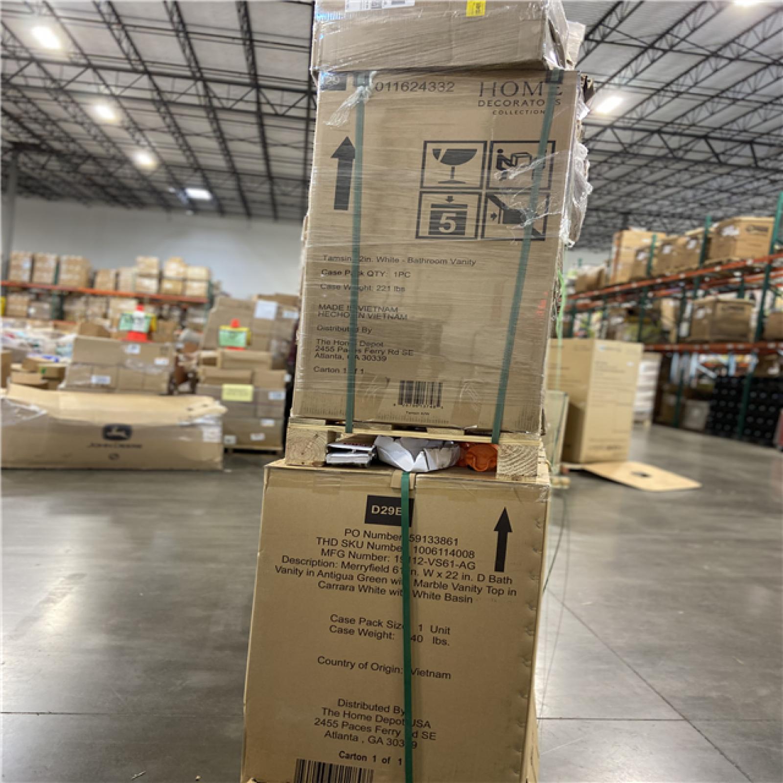 DALLAS LOCATION - AS-IS HOME IMPROVEMENT PALLET