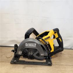 AS-IS- DEWALT FLEXVOLT 60V MAX Cordless Brushless 7-1/4 in. Wormdrive Style Circular Saw (Tool Only)