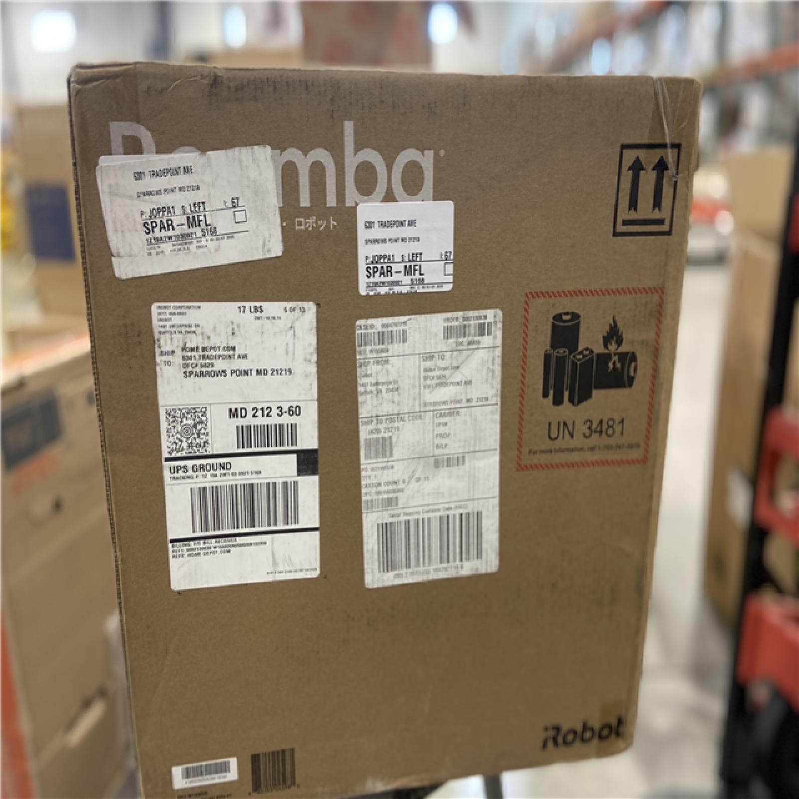 NEW! - iRobot Roomba Max 705 14 in. Robotic Vacuum with Smart Navigation + AutoEmpty Dock in Black