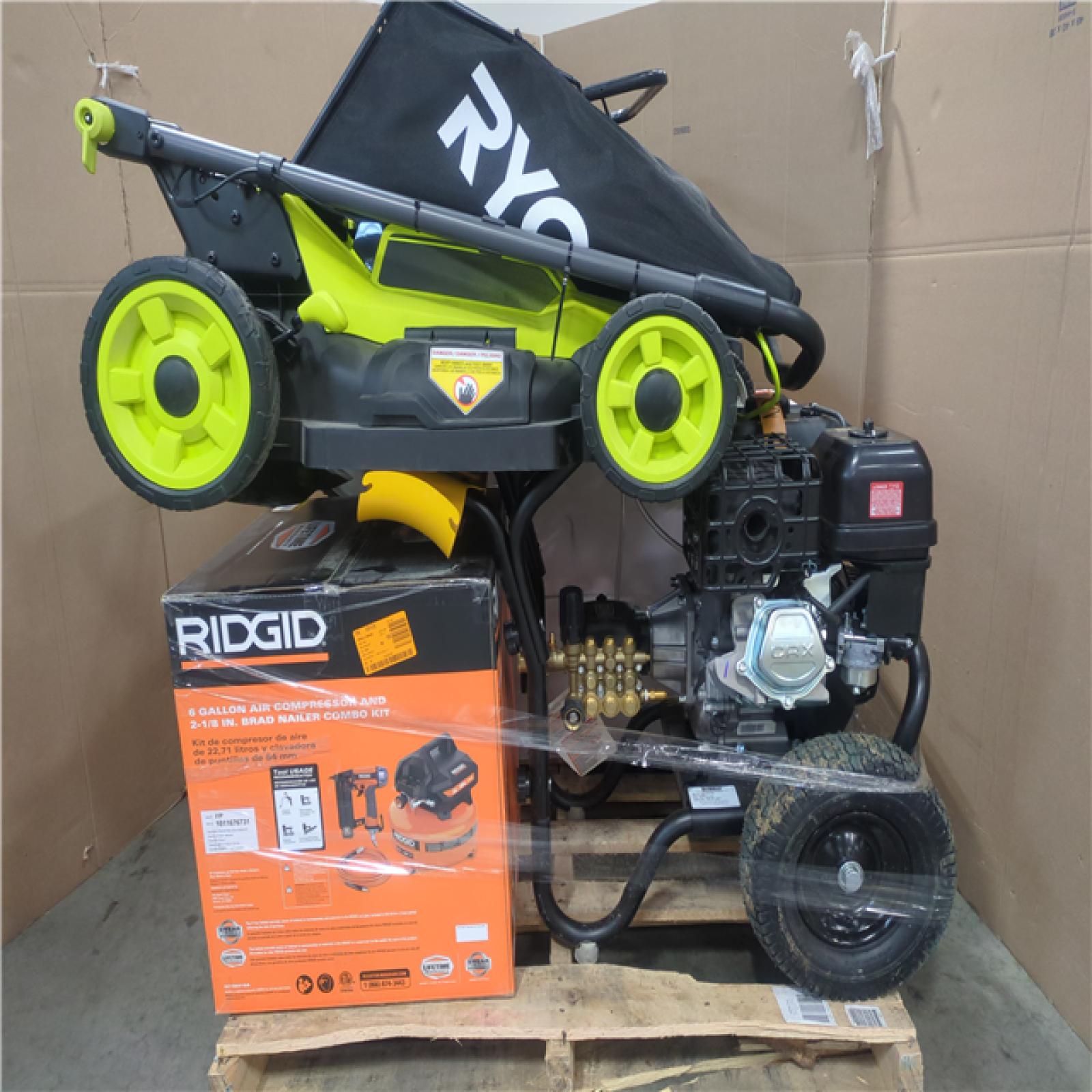 CALIFORNIA AS-IS OUTDOOR POWER EQUIPMENT