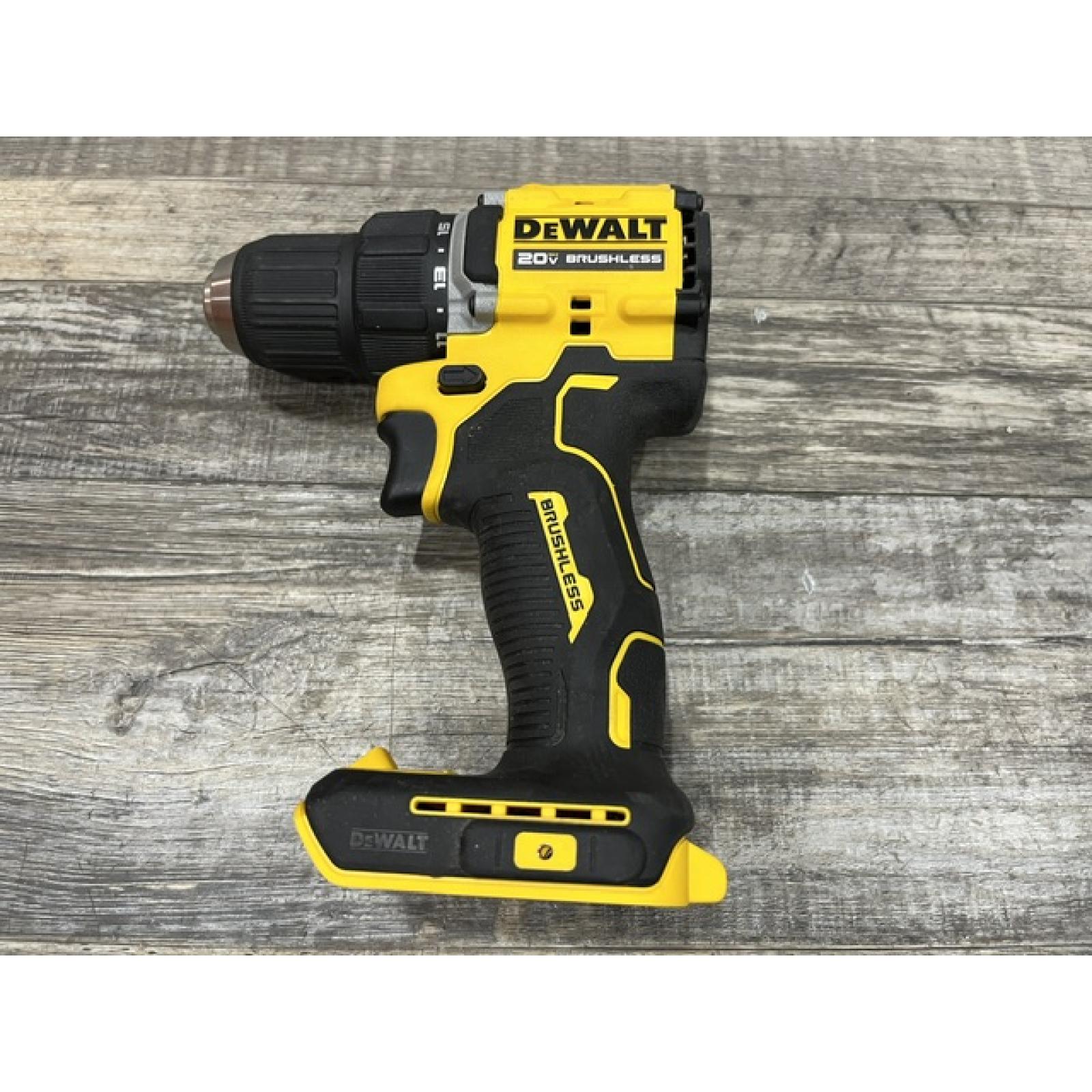 AS-IS DEWALT Atomic 20V Lithium-Ion Cordless Compact 1/2 in. Drill/Driver Kit