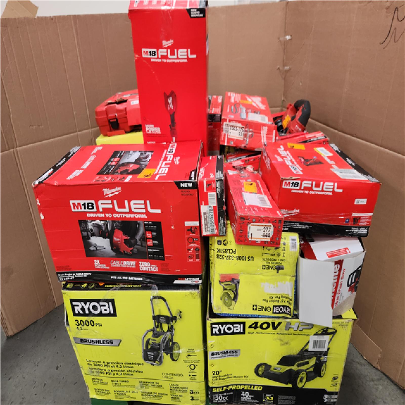 CALIFORNIA AS-IS TOOL PALLET