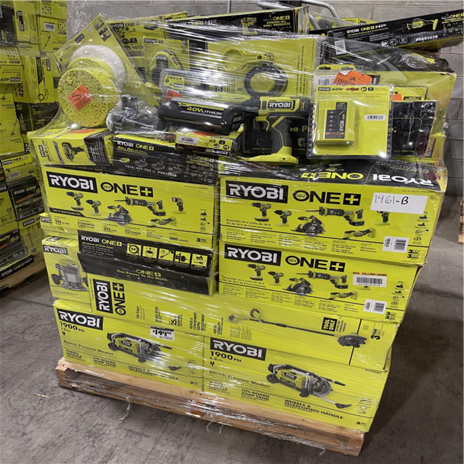 Pittston Location As-Is Power Tools Partial Truckload (10 pallets) 1461-B