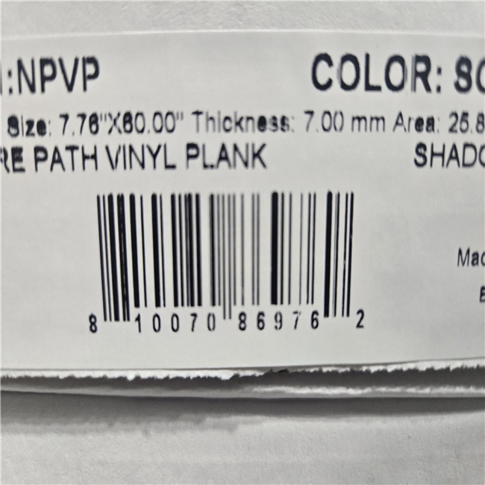 DALLAS LOCATION - NATURE PATH VINYL SHADOW OAK PALLET-(55 CASES)