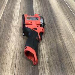 AS-IS Milwaukee FUEL 12V Lithium-Ion Brushless Cordless Stubby 3/8 in. Impact Wrench (Tool-Only)