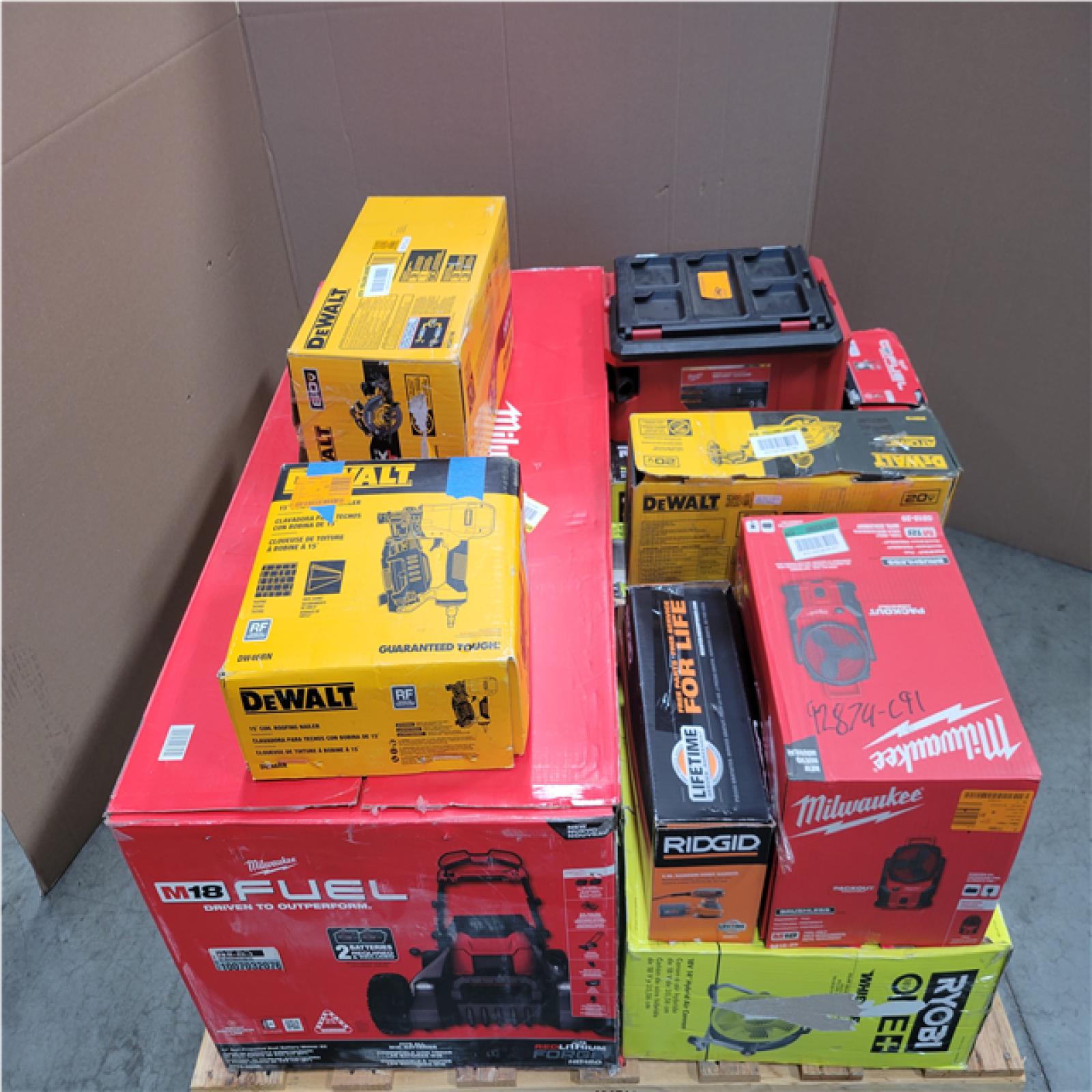 CALIFORNIA AS-IS TOOL PALLET
