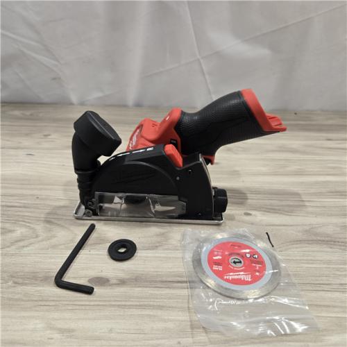 AS-IS Milwaukee M12 FUEL 12V Cordless 3 in. Cut Off Saw (Tool-Only)
