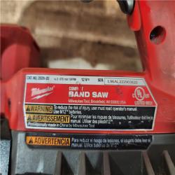 HOUSTON LOCATION - AS - IS Milwaukee FUEL 12V Lithium-Ion Cordless Compact Band Saw (Tool-Only)
